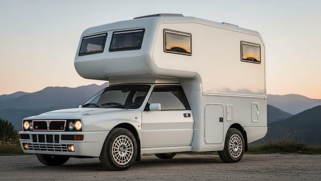 ランチアデルタキャンピングカー