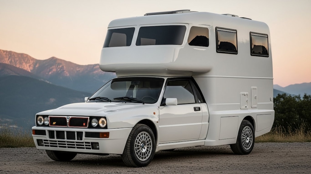 ランチアデルタキャンピングカー