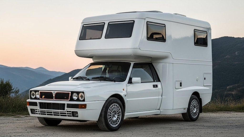 ランチアデルタキャンピングカー