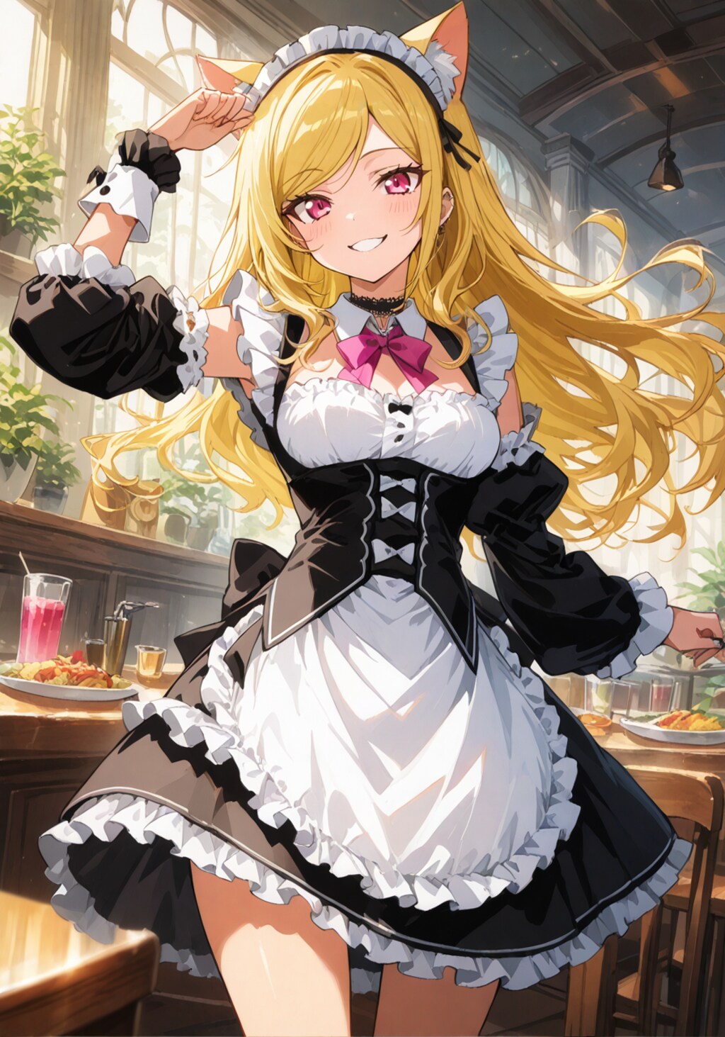 猫耳ギャルメイド