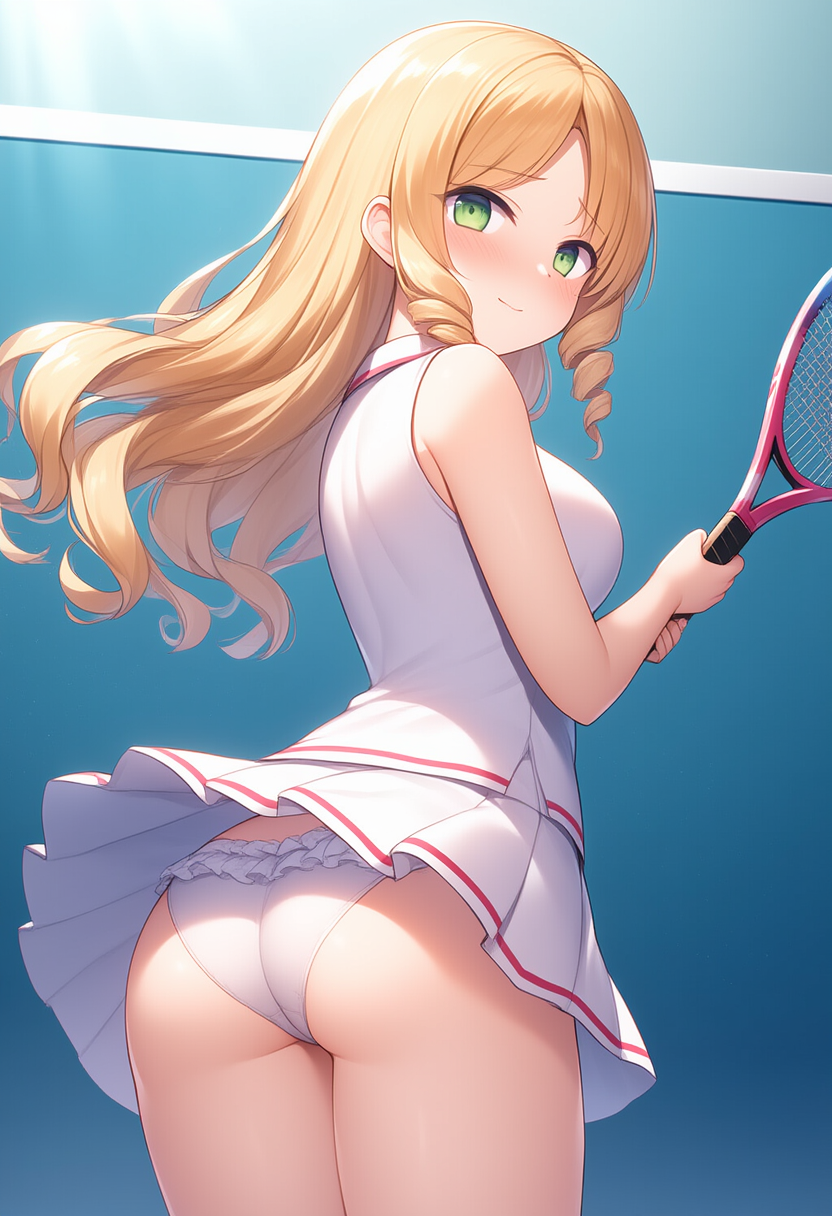 テニス用フリルアンダースコート考察