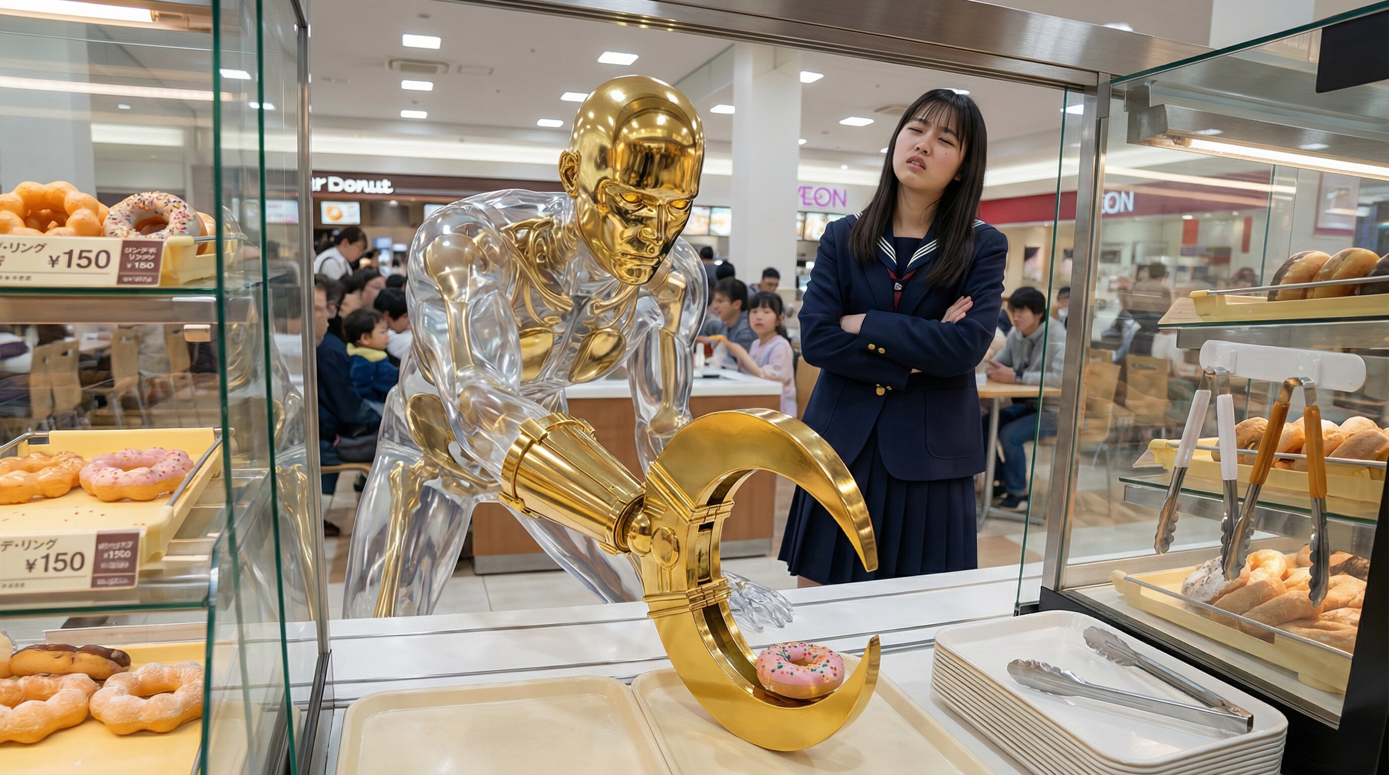 これと…アイスミルクも一杯もらおう