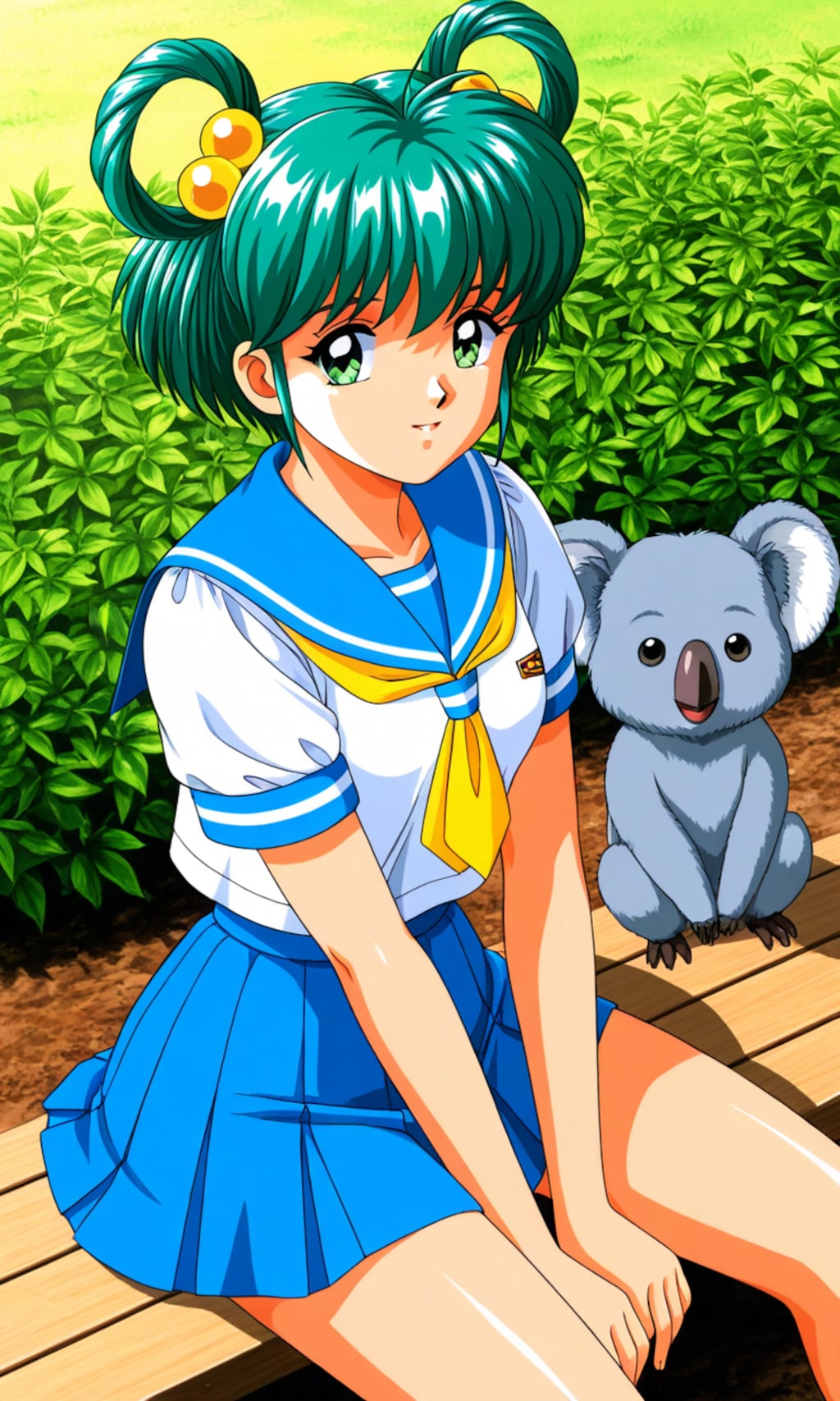 PixAIのLoRAで館林見晴🐨🎮❤️