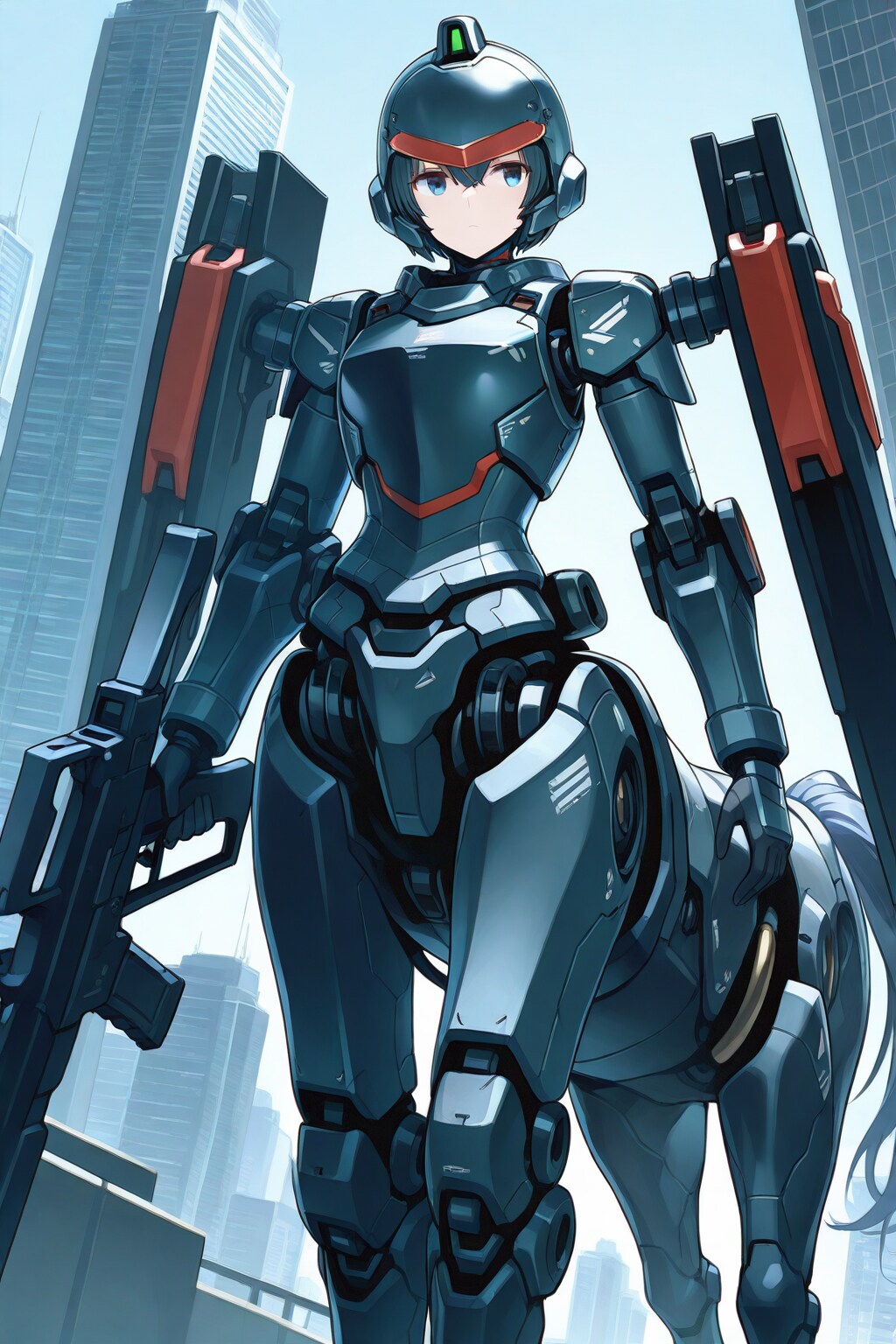 メカガール　ケンタウロス型