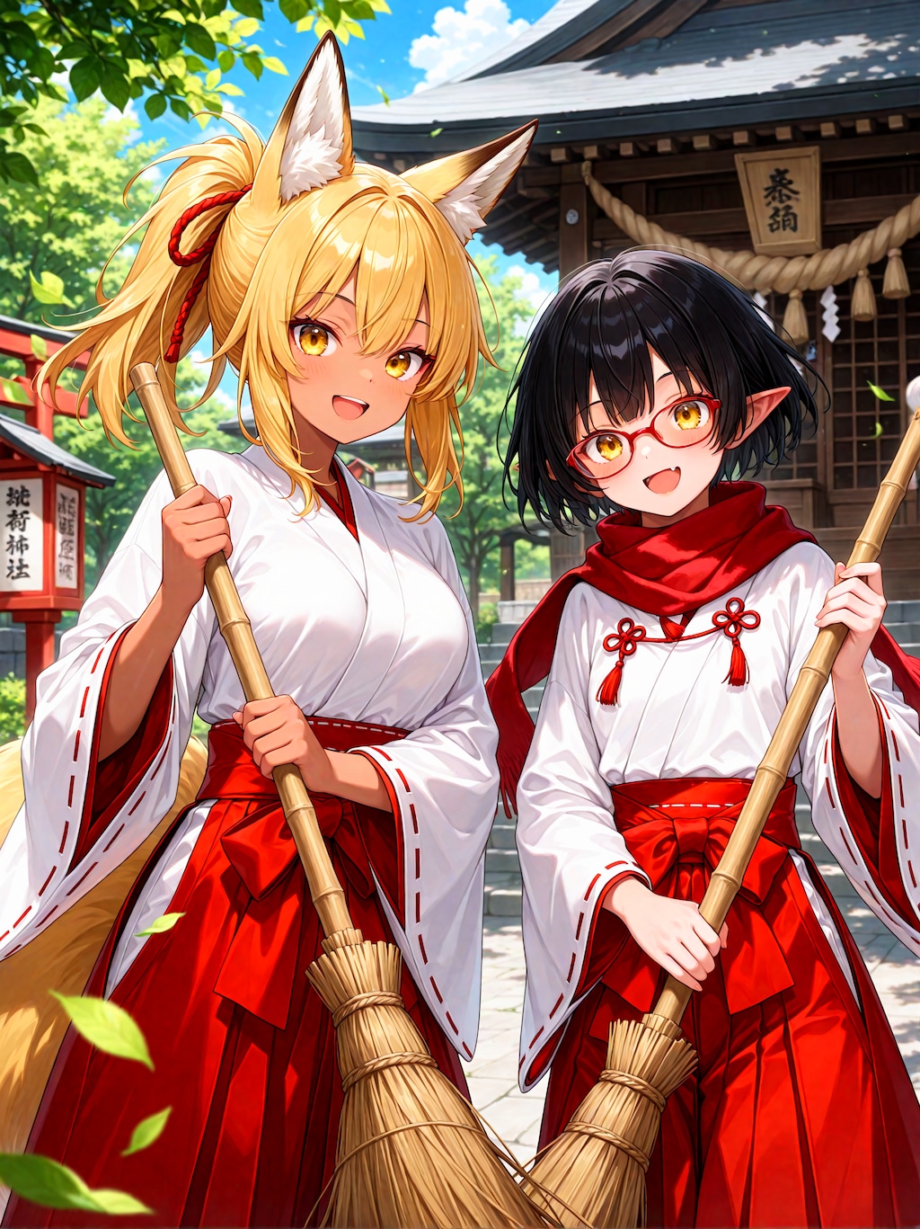 イズミちゃんと一緒にお仕事