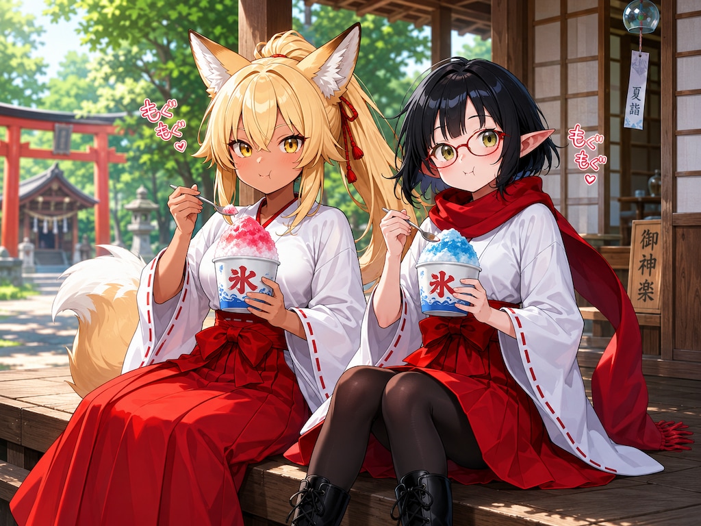 イズミちゃんと一緒にお仕事