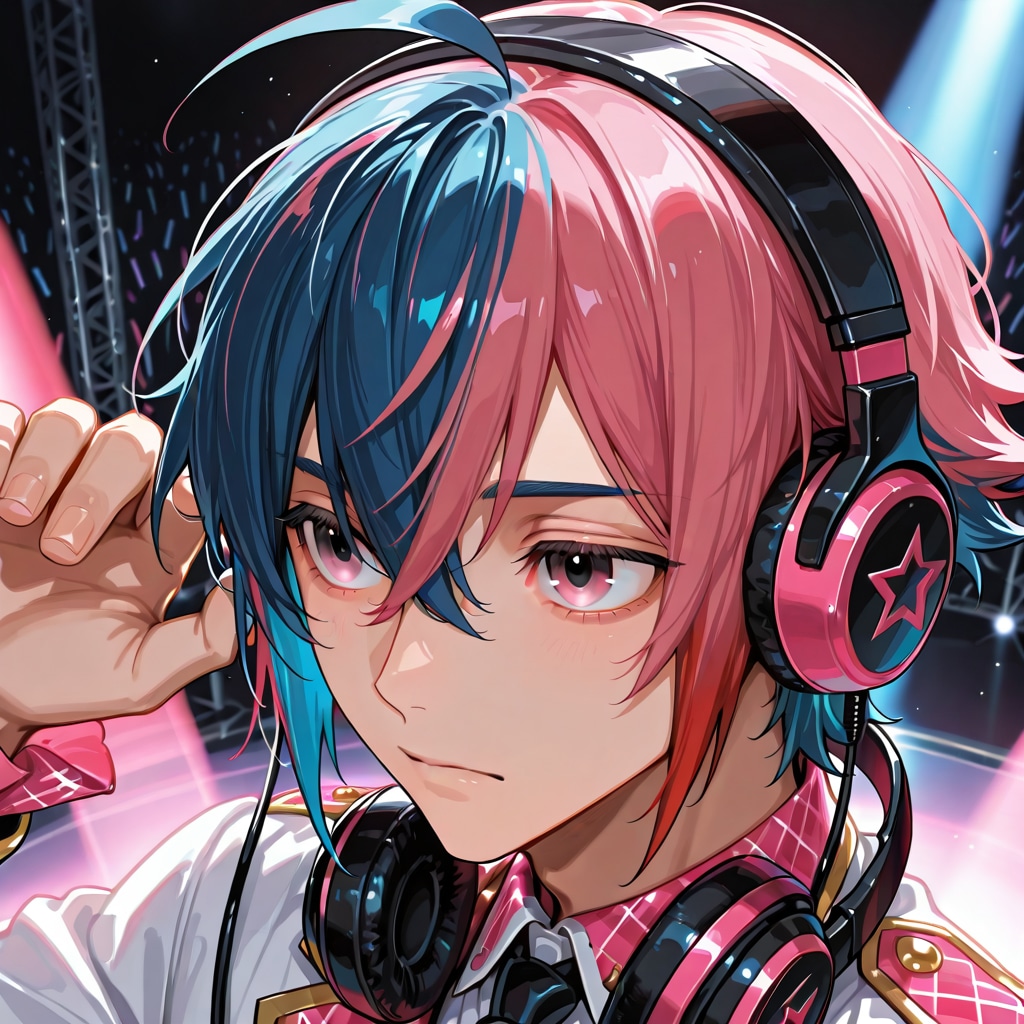 目隠しチャレンジ～ヘッドフォンアイドル～ | の人気AIイラスト・グラビア