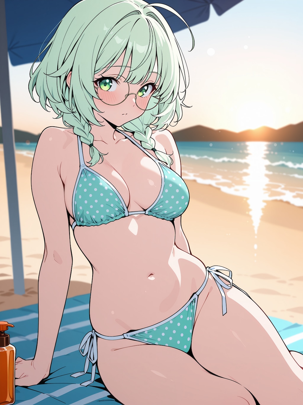 こんな格好、恥ずかしいんですよ💦