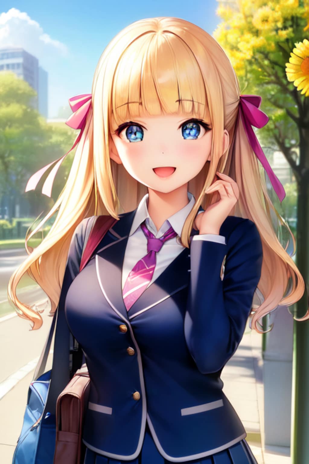 紺ブレザー制服