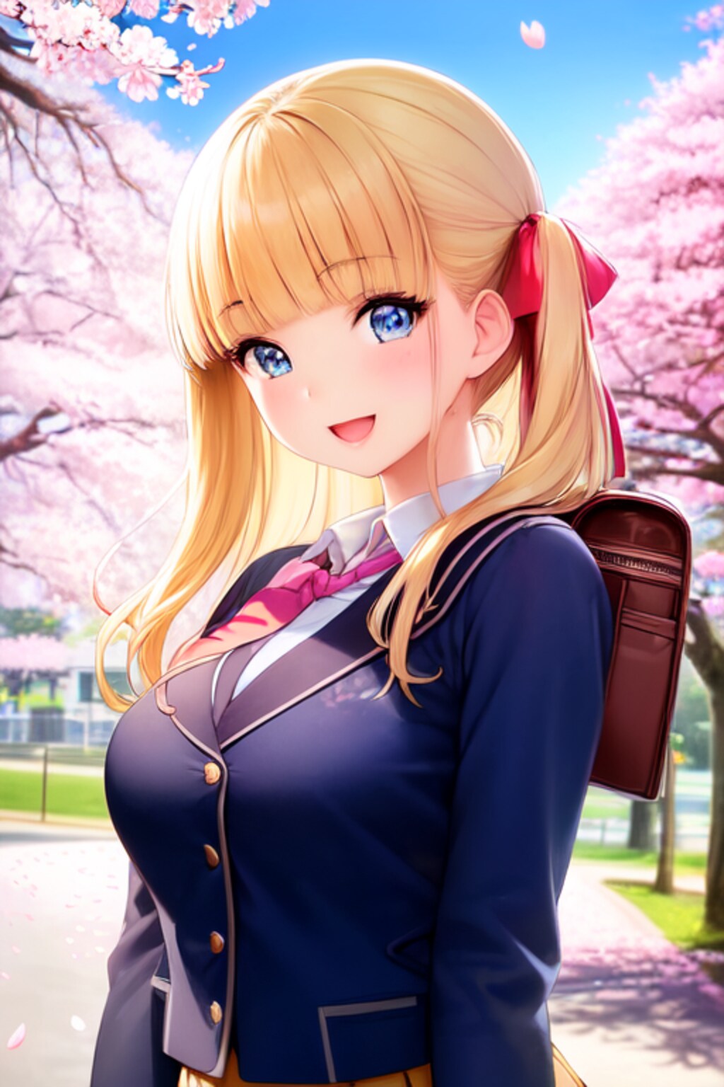 紺ブレザー制服