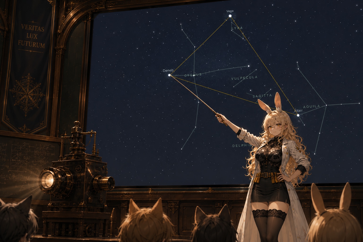夏の星座：白鳥座 Cygnus