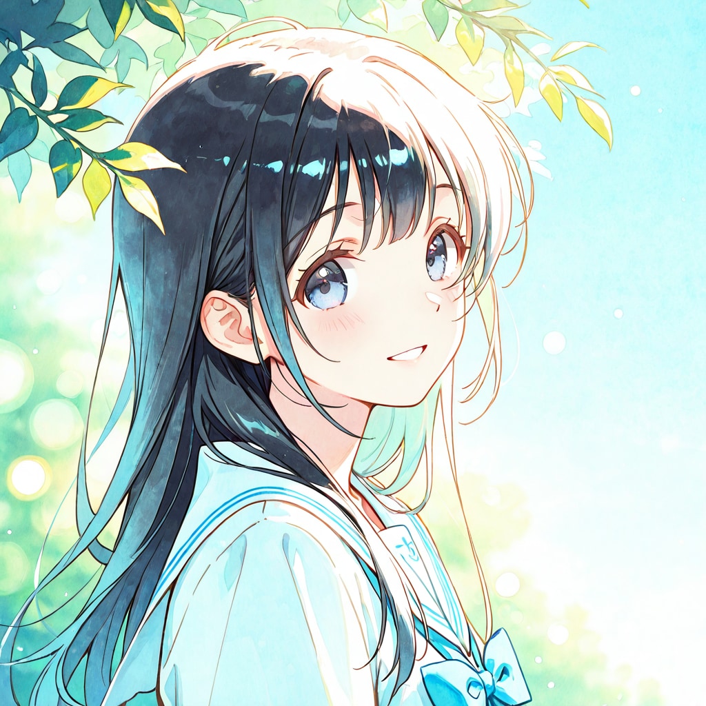 新緑の少女