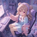 ゆめかわガジェット部屋の住人 3枚目