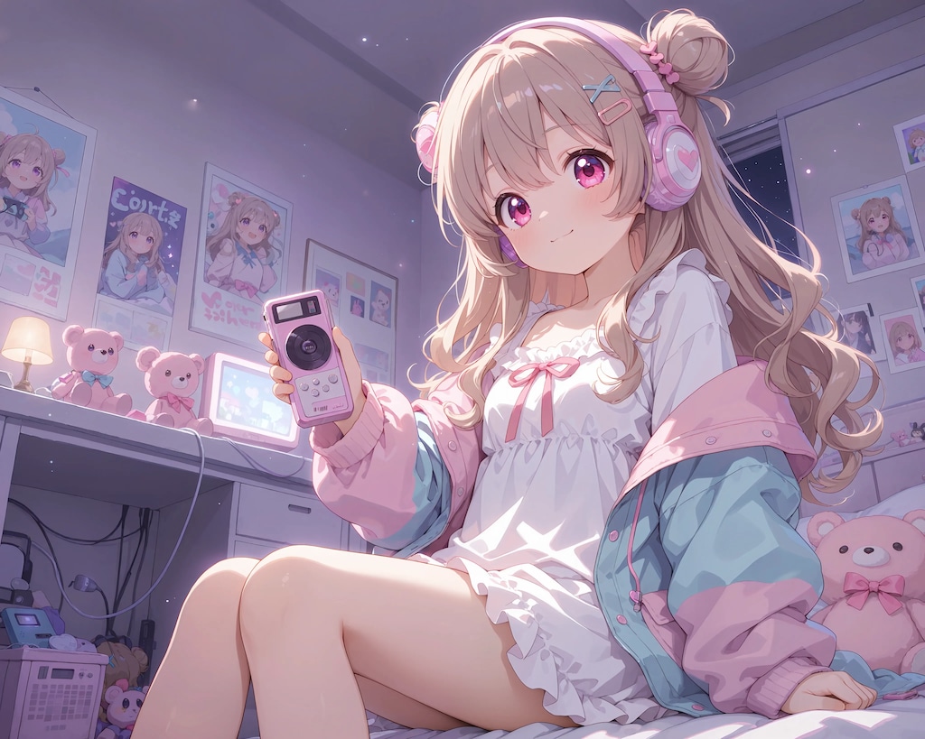 ゆめかわガジェット部屋の住人