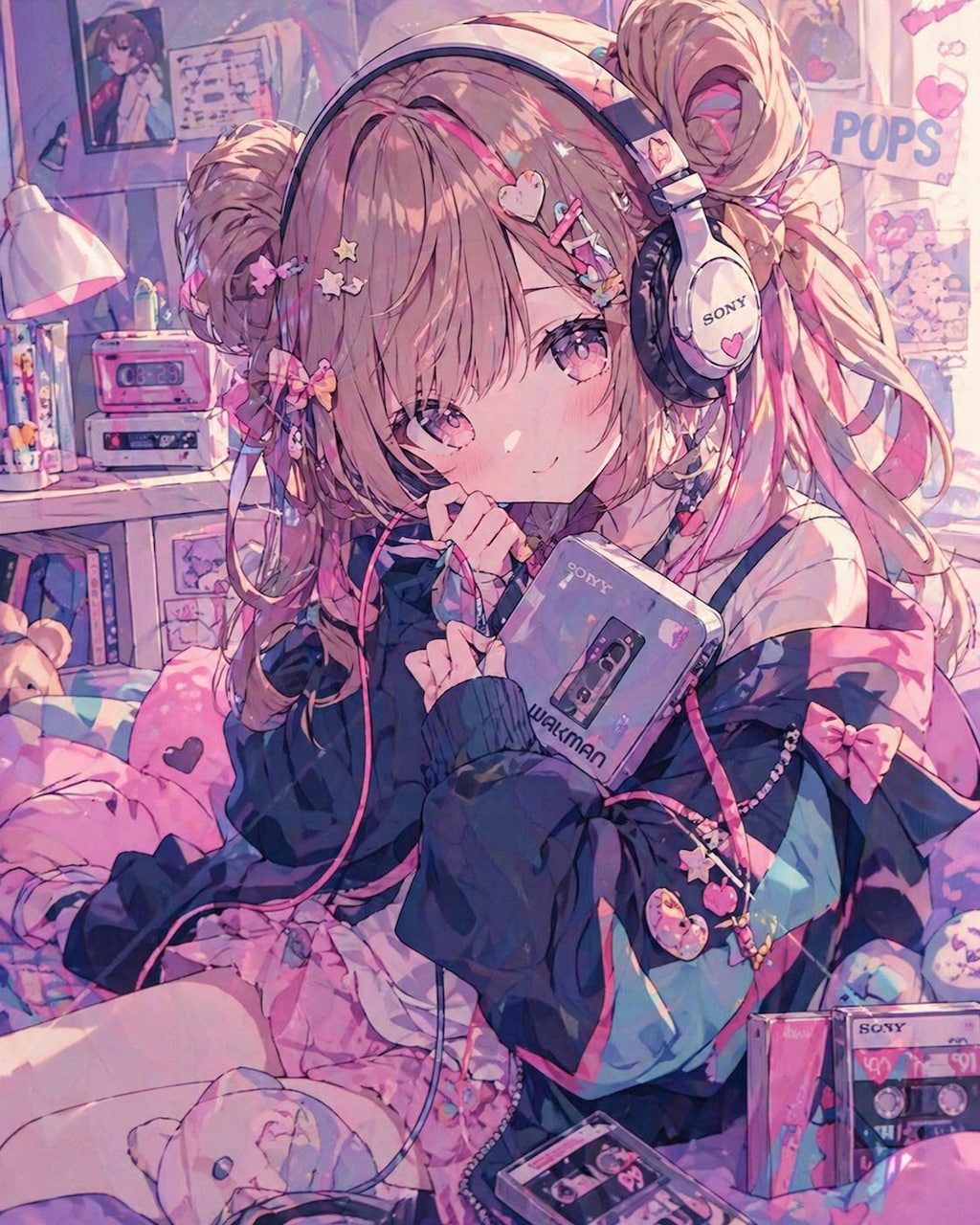 ゆめかわガジェット部屋の住人