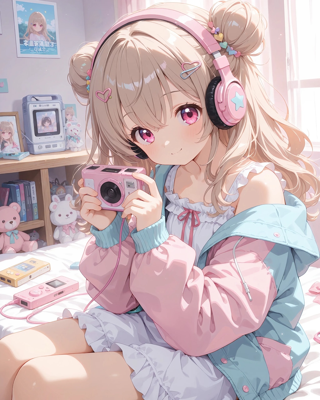 ゆめかわガジェット部屋の住人