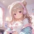 ゆめかわガジェット部屋の住人 7枚目