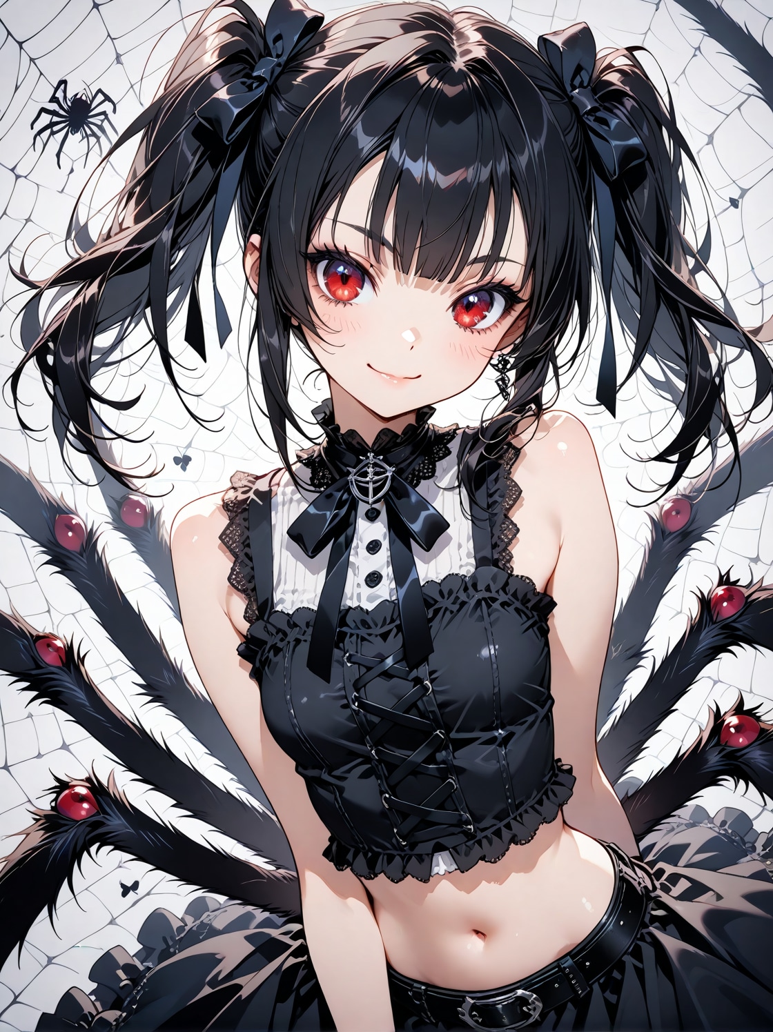 蜘蛛 | の人気AIイラスト・グラビア