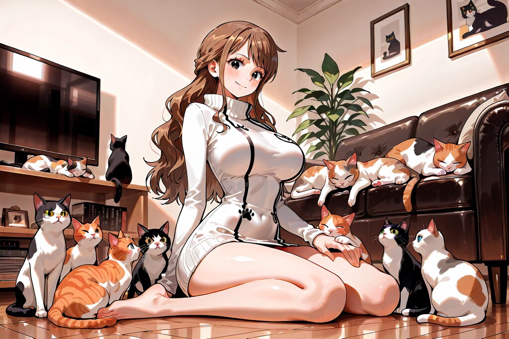 猫と一緒企画作品です