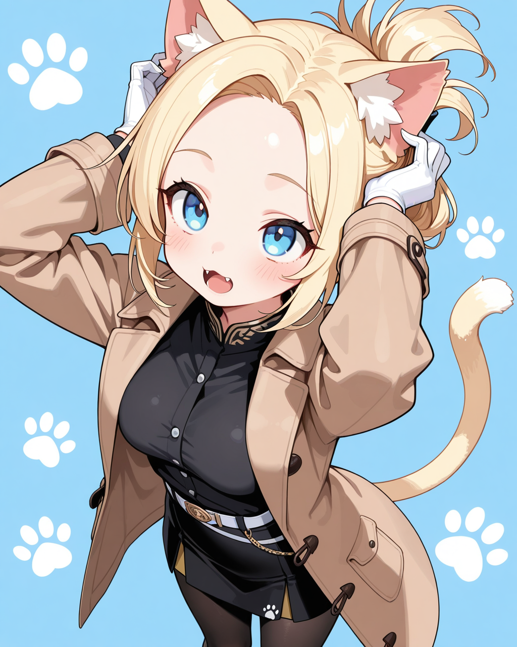 猫ちゃんになってしまったノア・リードちゃん