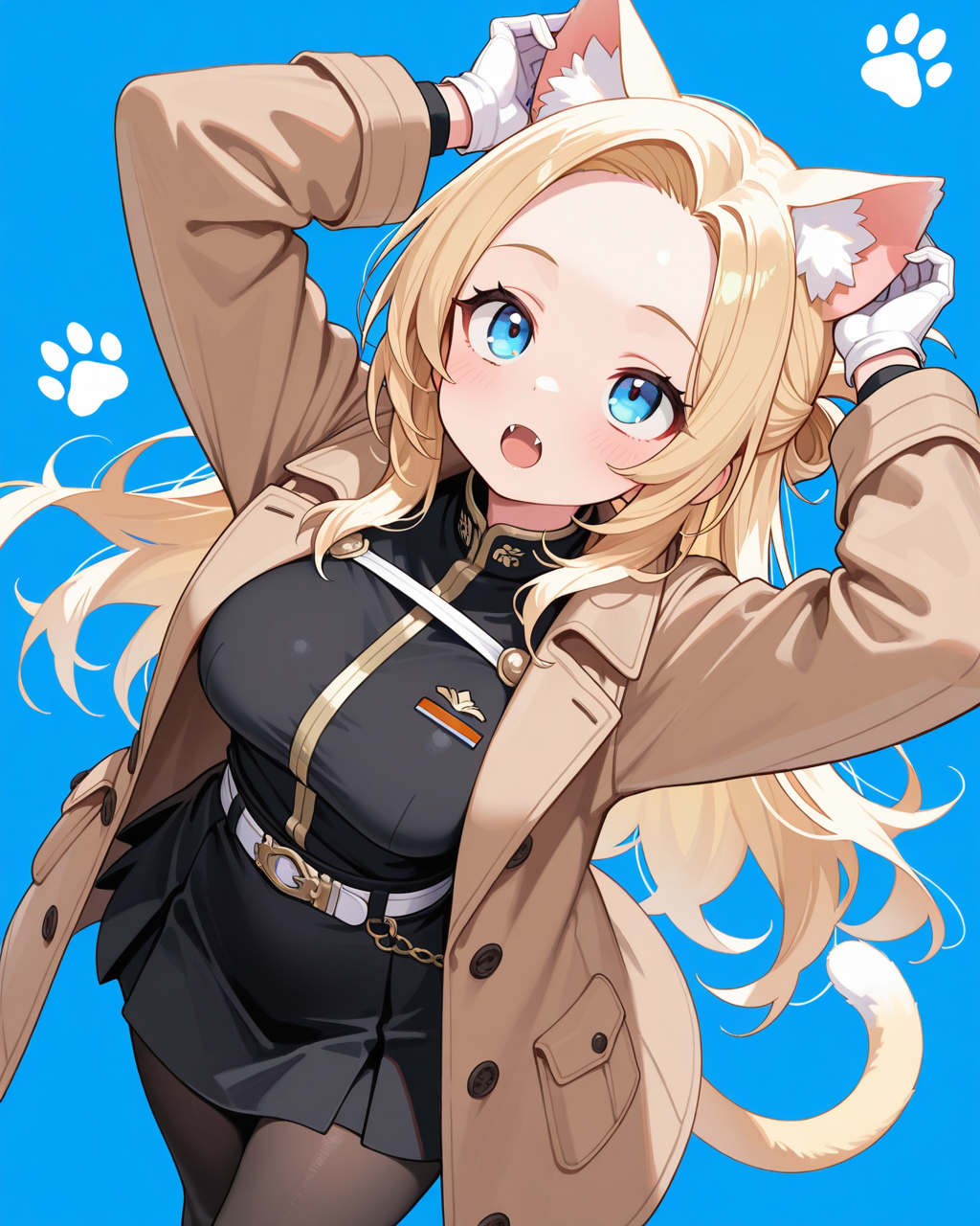 猫ちゃんになってしまったノア・リードちゃん