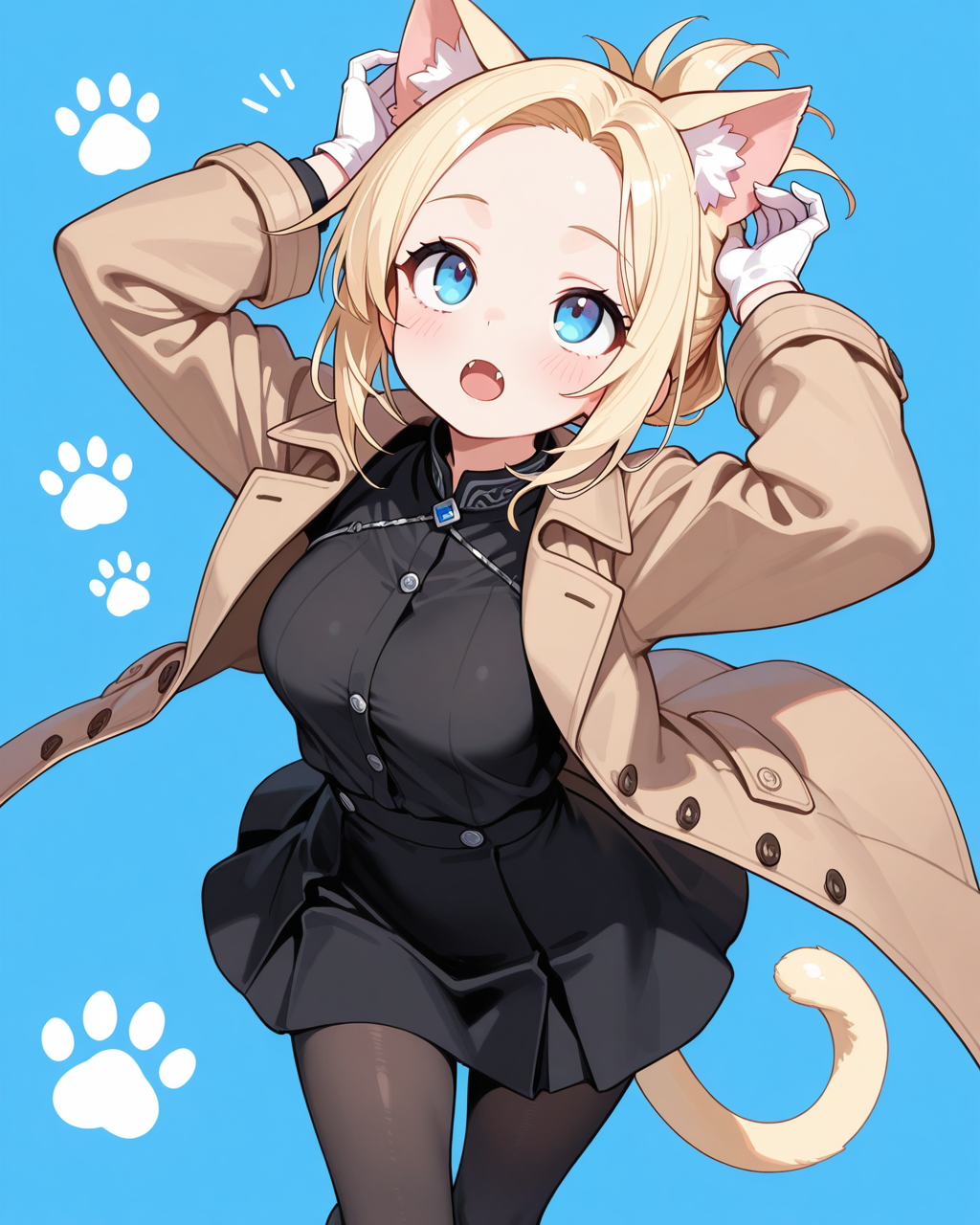 猫ちゃんになってしまったノア・リードちゃん