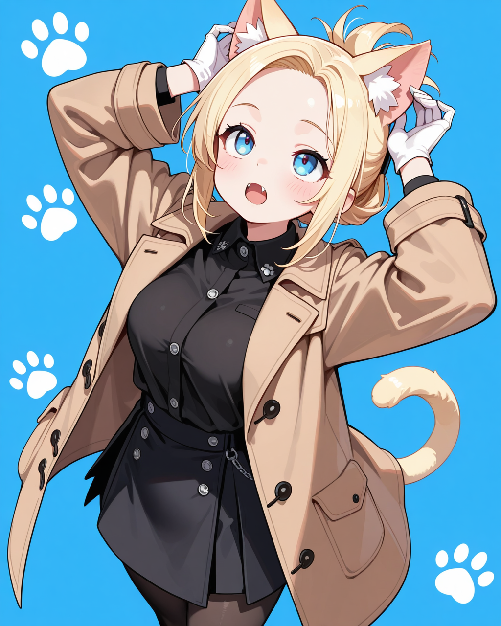 猫ちゃんになってしまったノア・リードちゃん