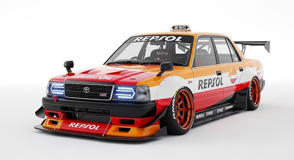 レプソルコンフォートタクシーレーシングカー
