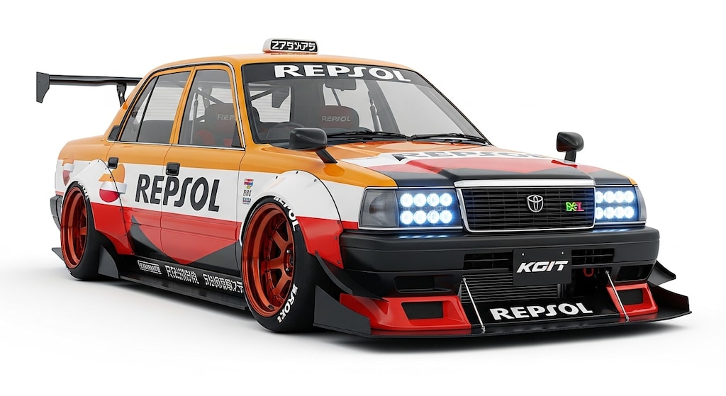 レプソルコンフォートタクシーレーシングカー
