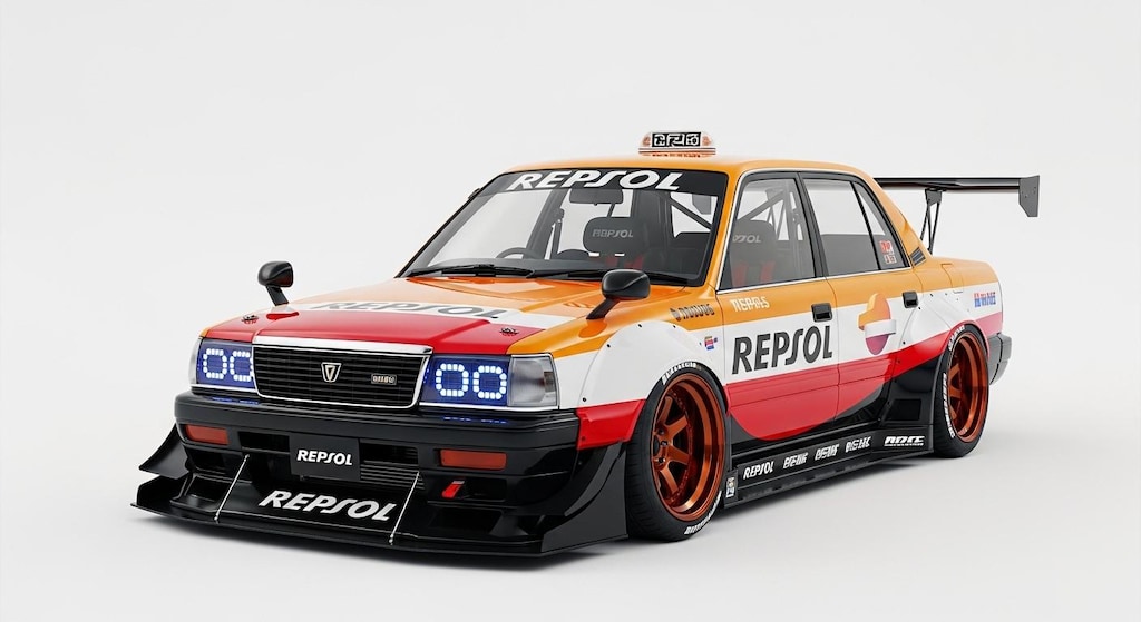 レプソルコンフォートタクシーレーシングカー