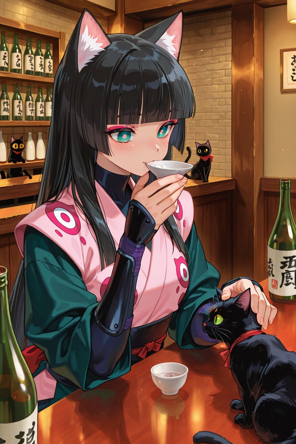 忍者バー | の人気AIイラスト・グラビア