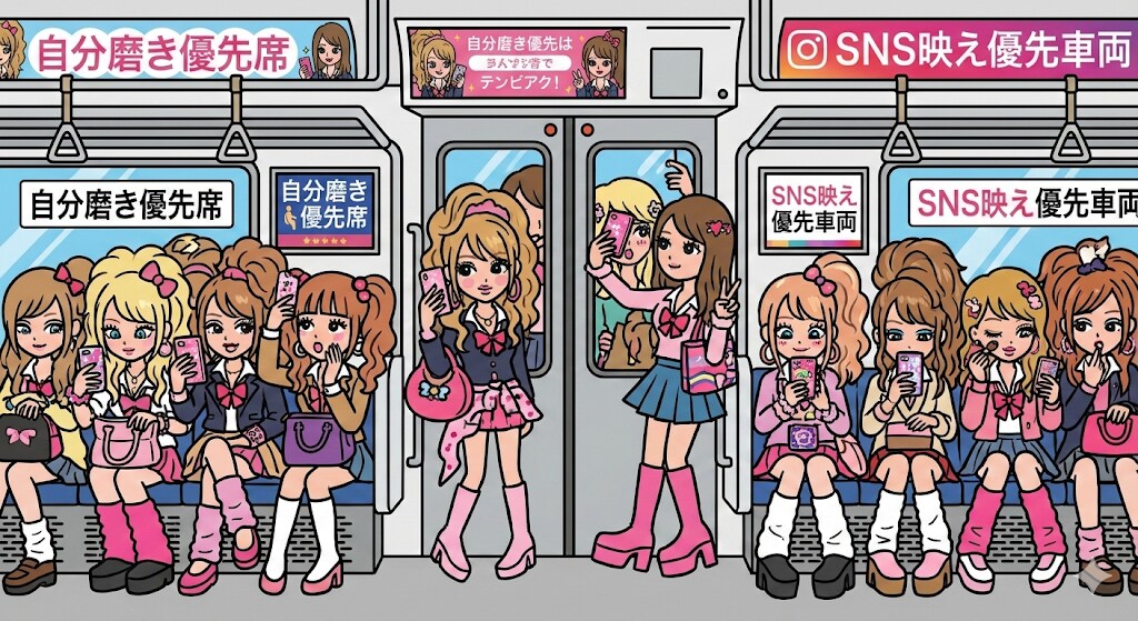 ギャル×電車