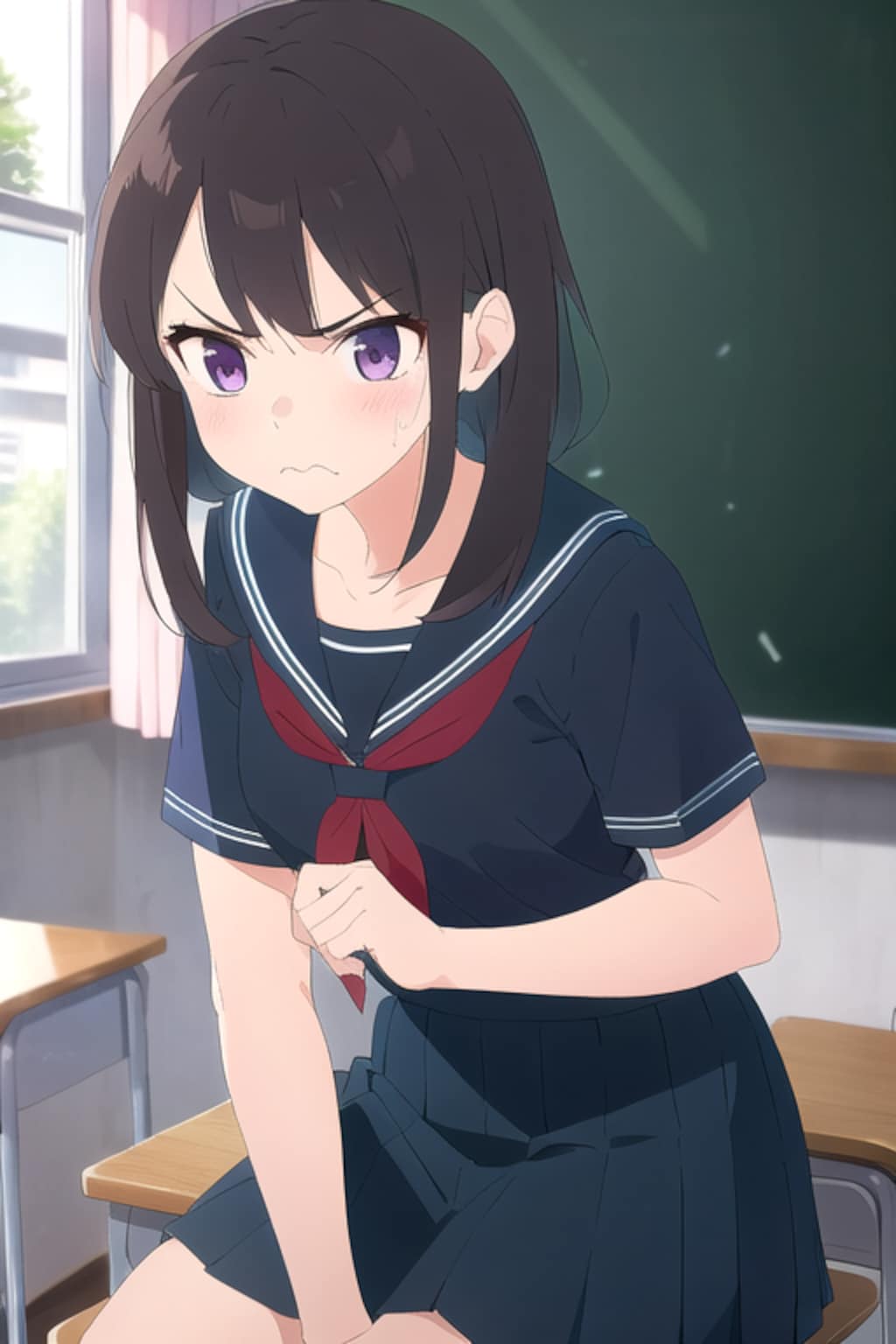 い、い、一緒に帰ってあげるわよ！