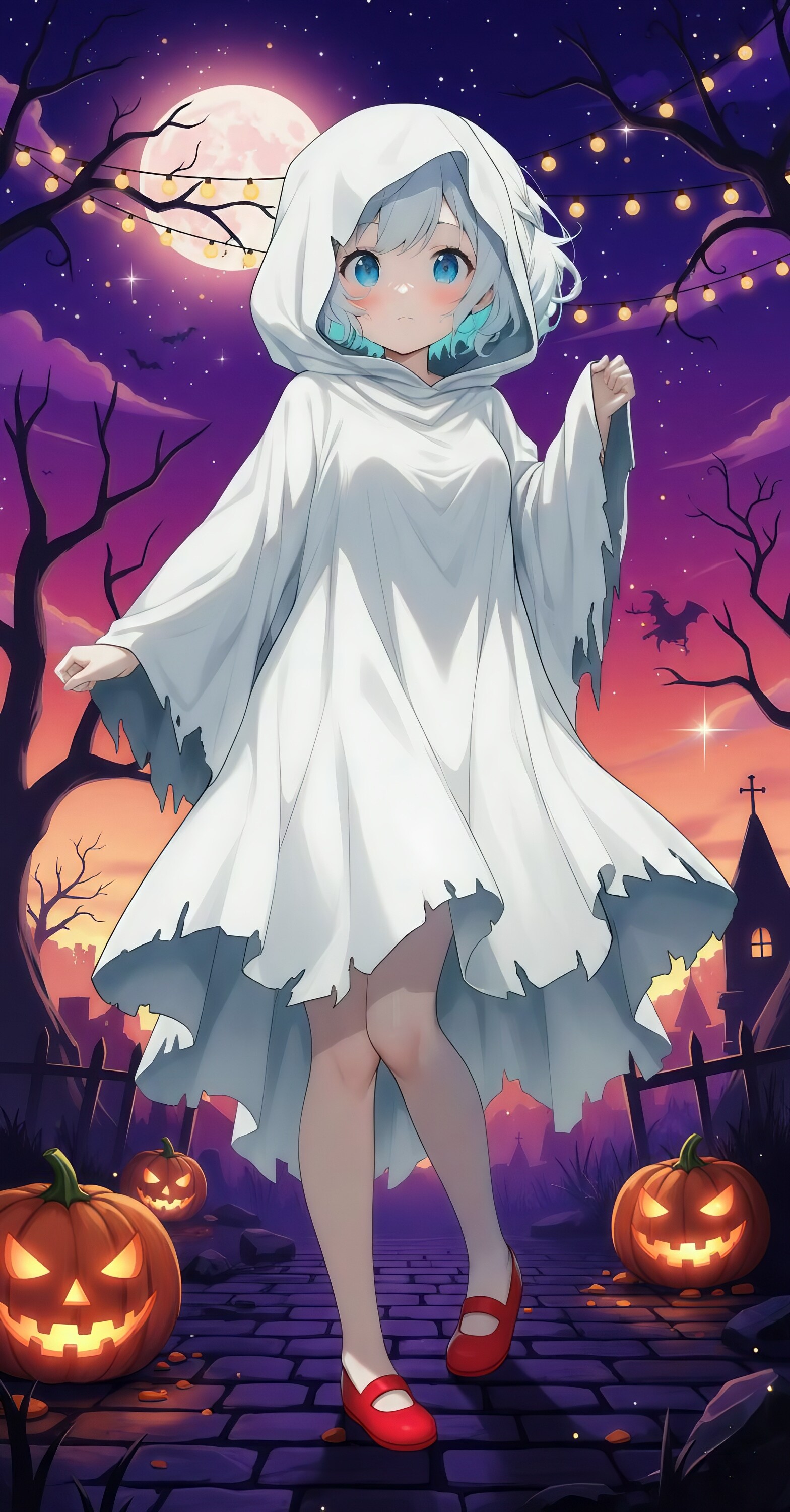 炭酸少女〜サイダー〜、ハロウィンゴースト | の人気AIイラスト・グラビア