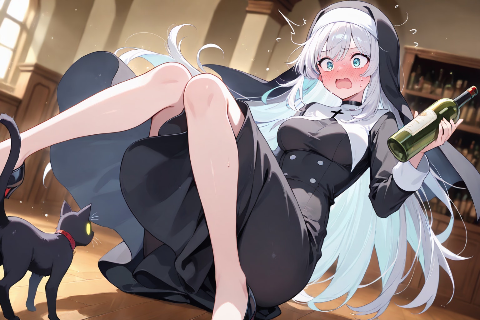 潜入した葉山ちゃん | の人気AIイラスト・グラビア
