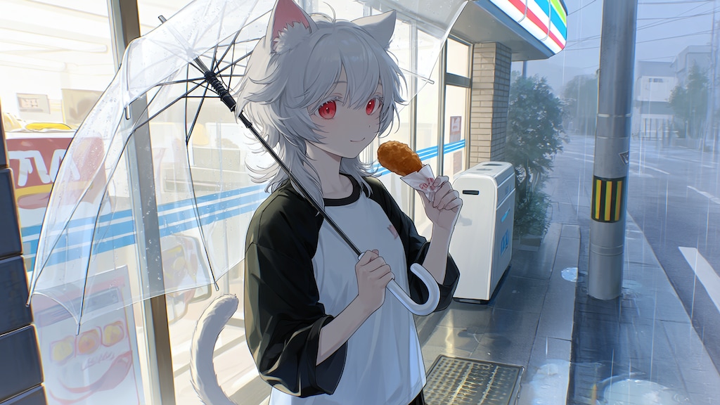 雨の日のお出かけ