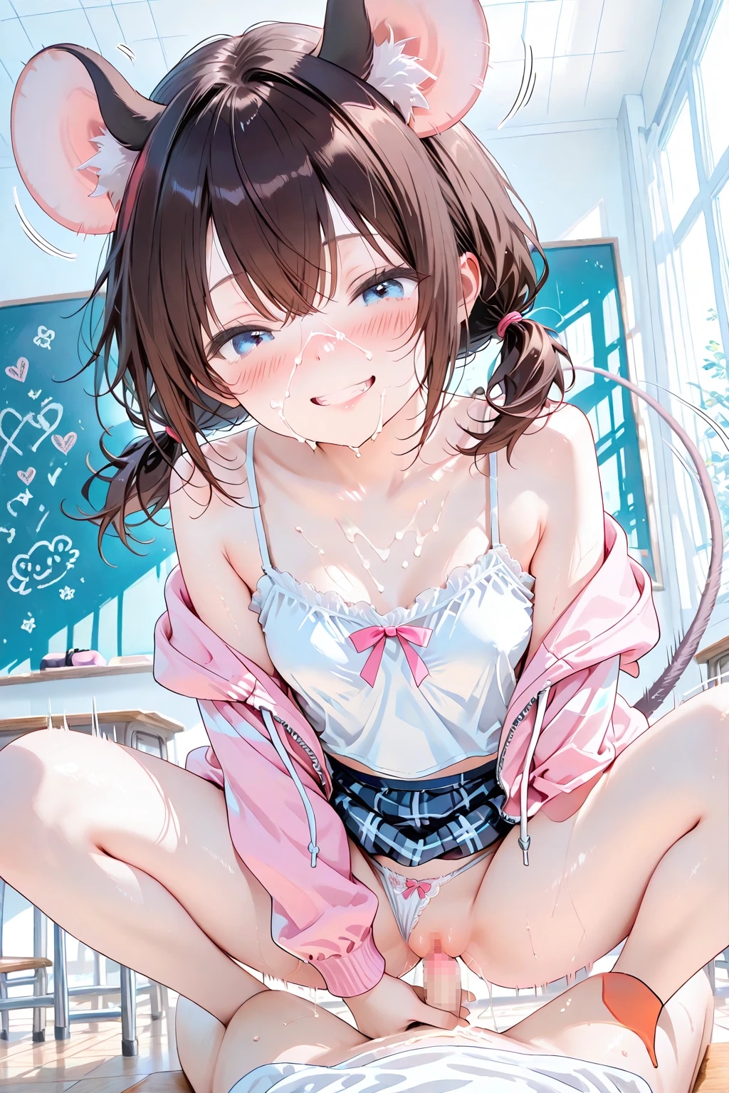 このオスの子種、全部いただくでちゅ♡