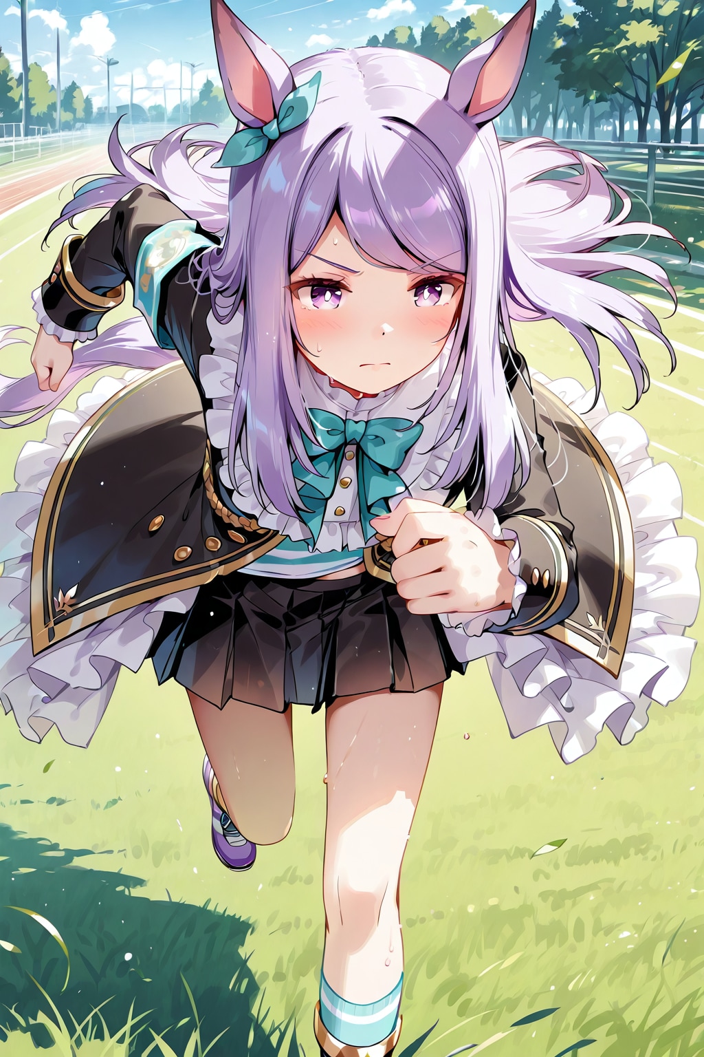 ウマ娘　ちちぷい生成テスト