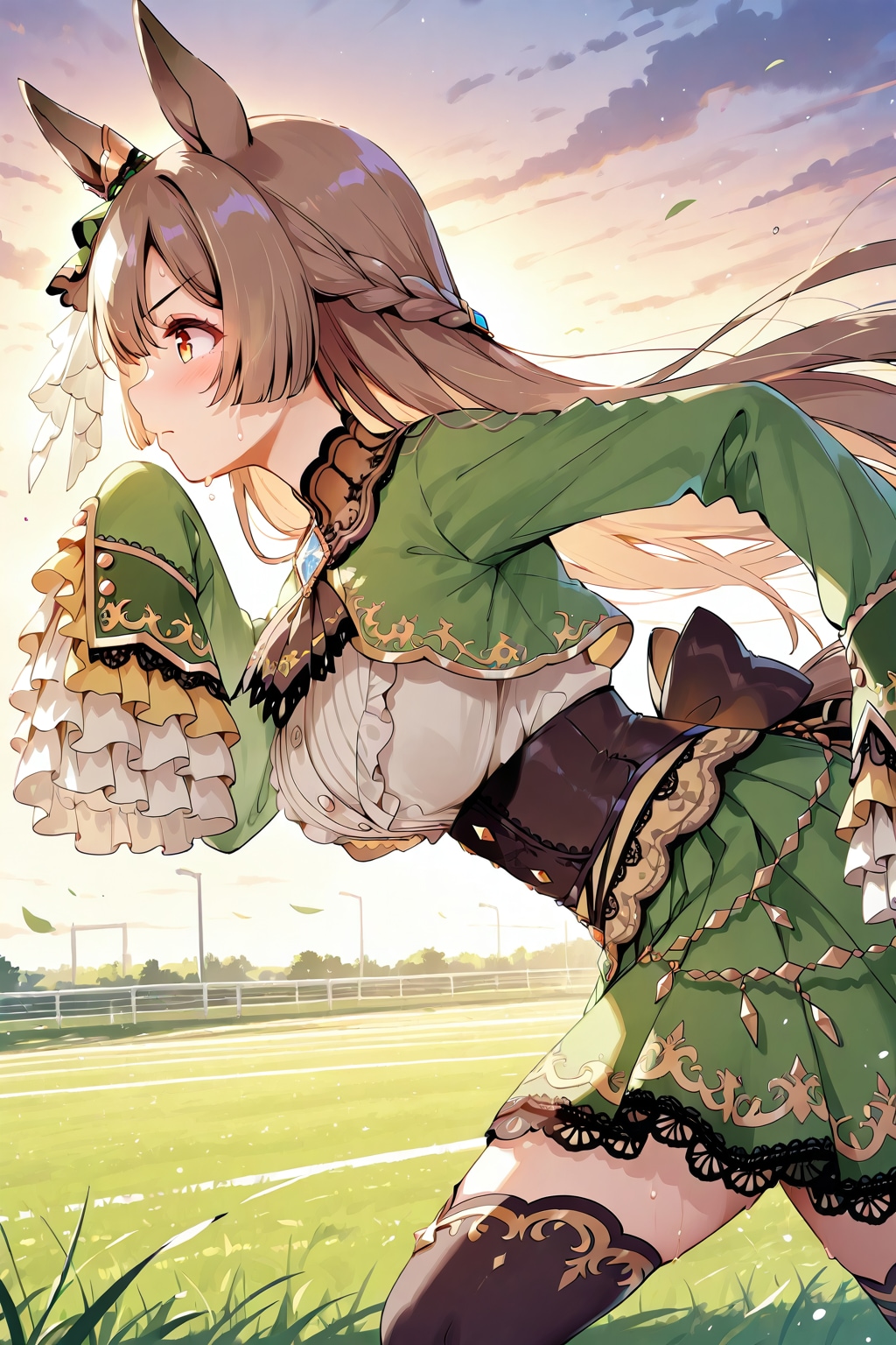 ウマ娘　ちちぷい生成テスト
