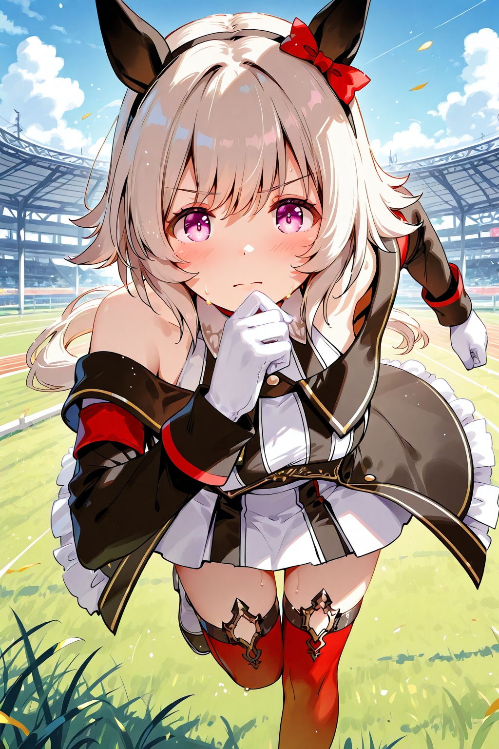 ウマ娘　ちちぷい生成テスト