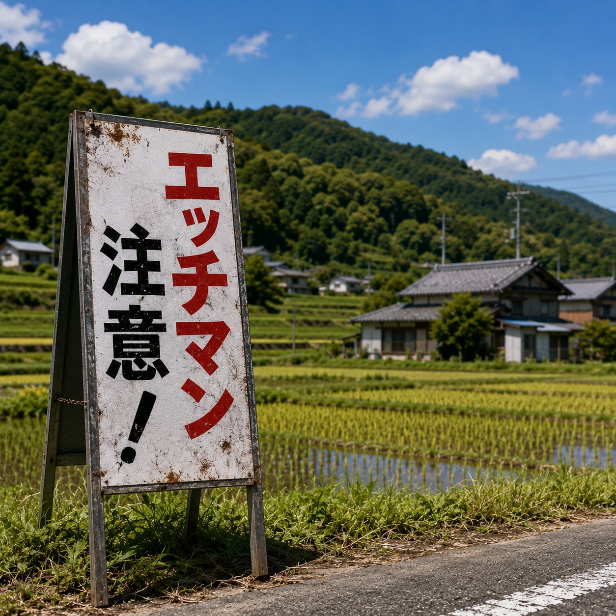 エッチマン注意！