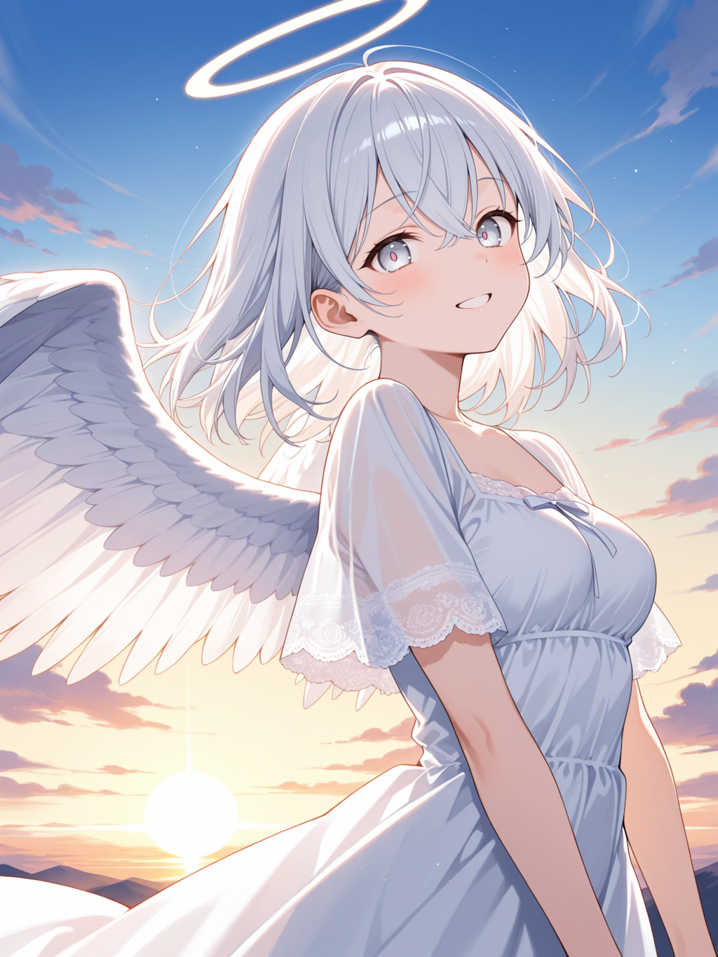 朝焼け、夕焼け