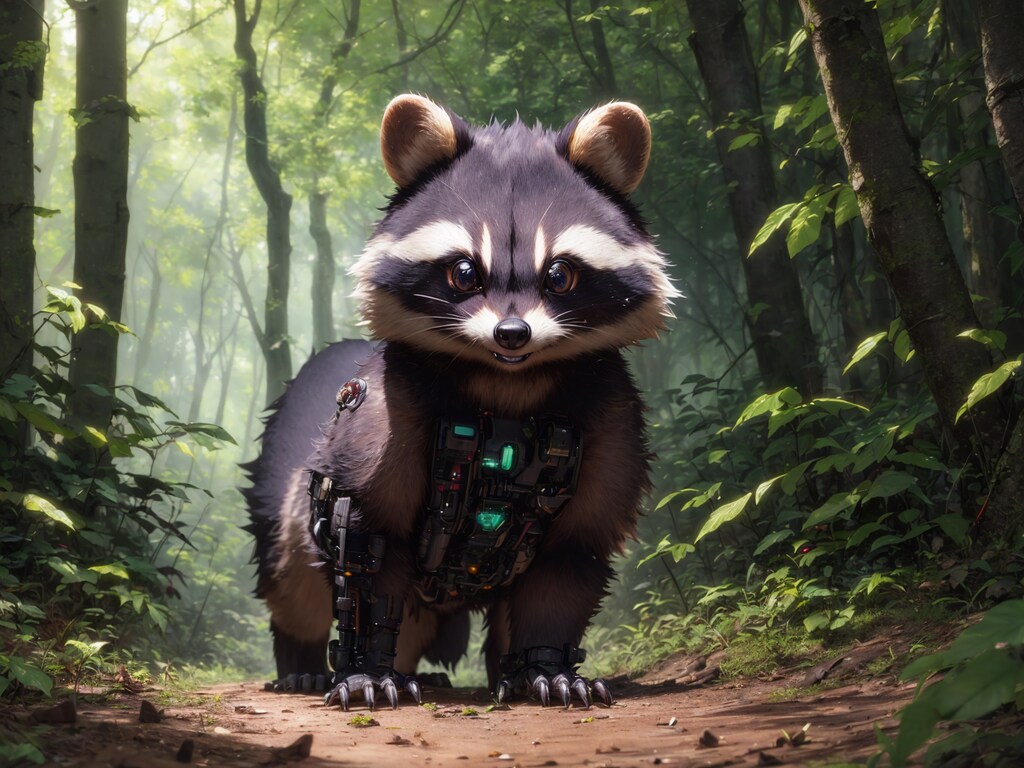 機械仕掛けの浣熊 その①