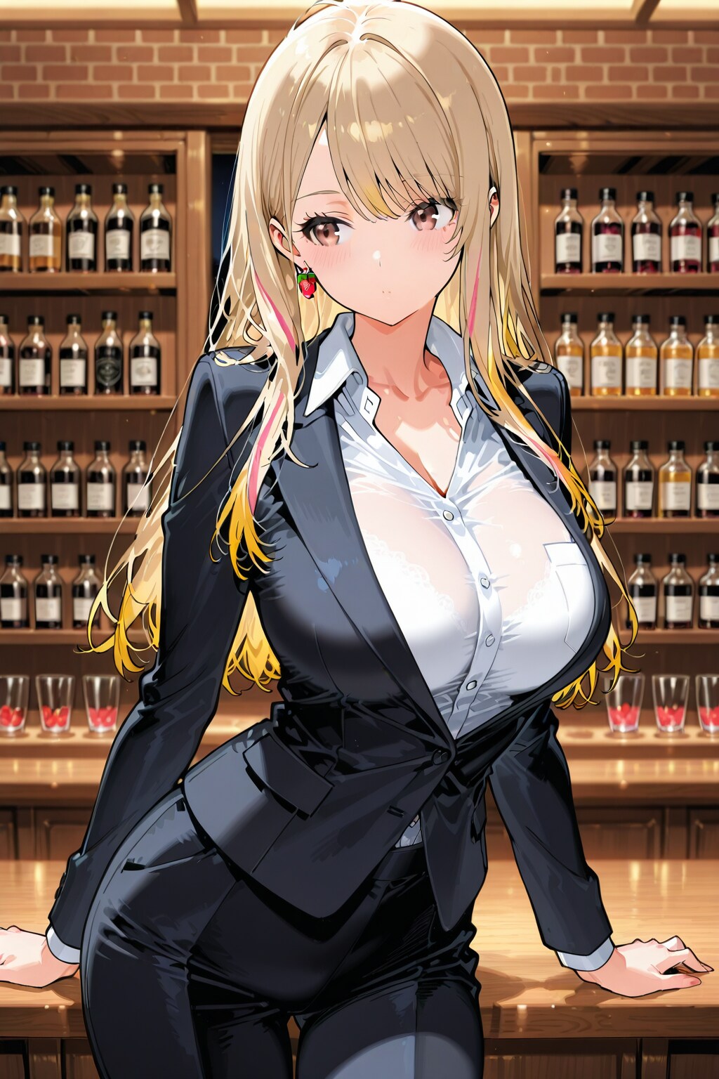 スーツ姿も似合います！