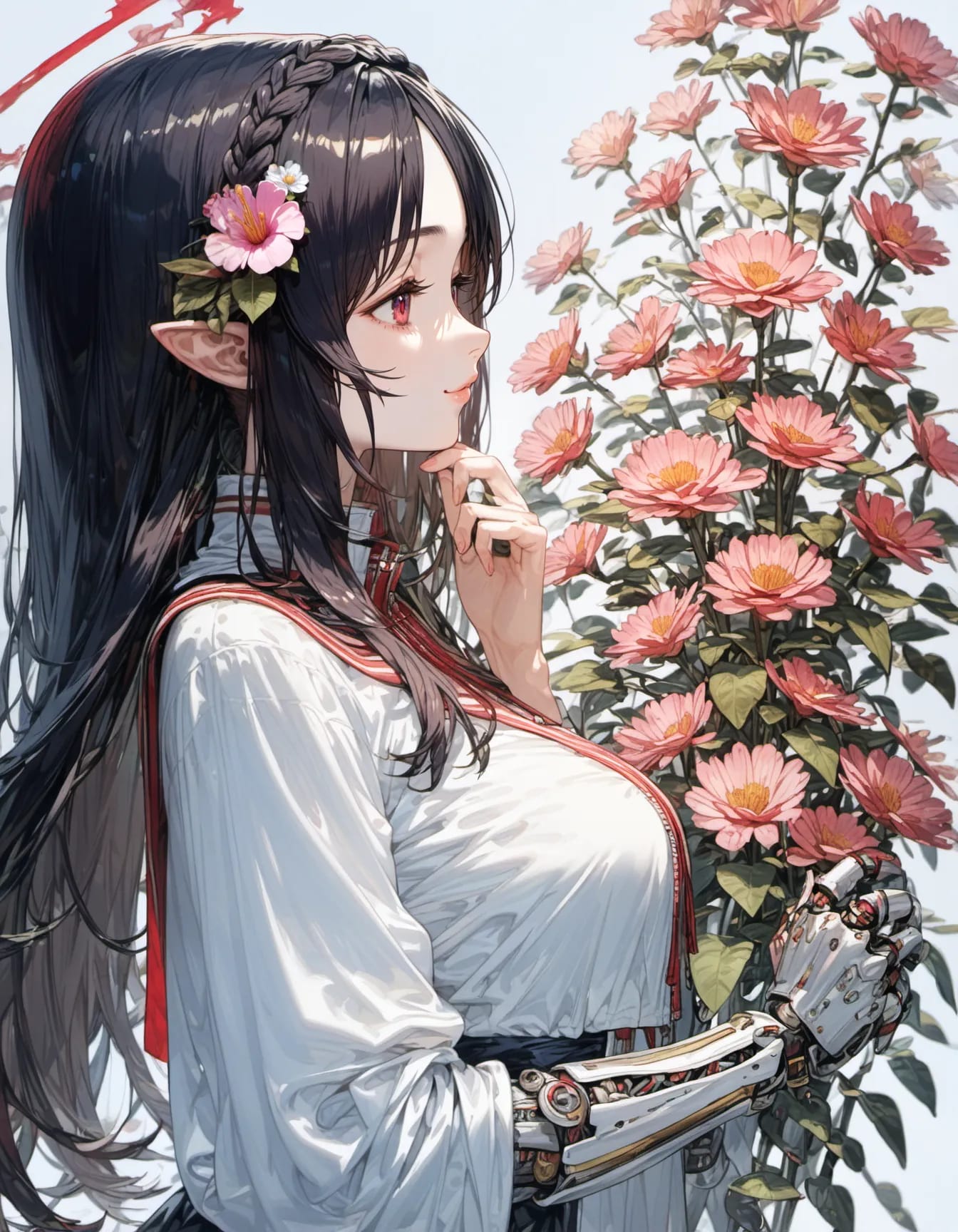 Mechanical Prayer in Bloom | の人気AIイラスト・グラビア