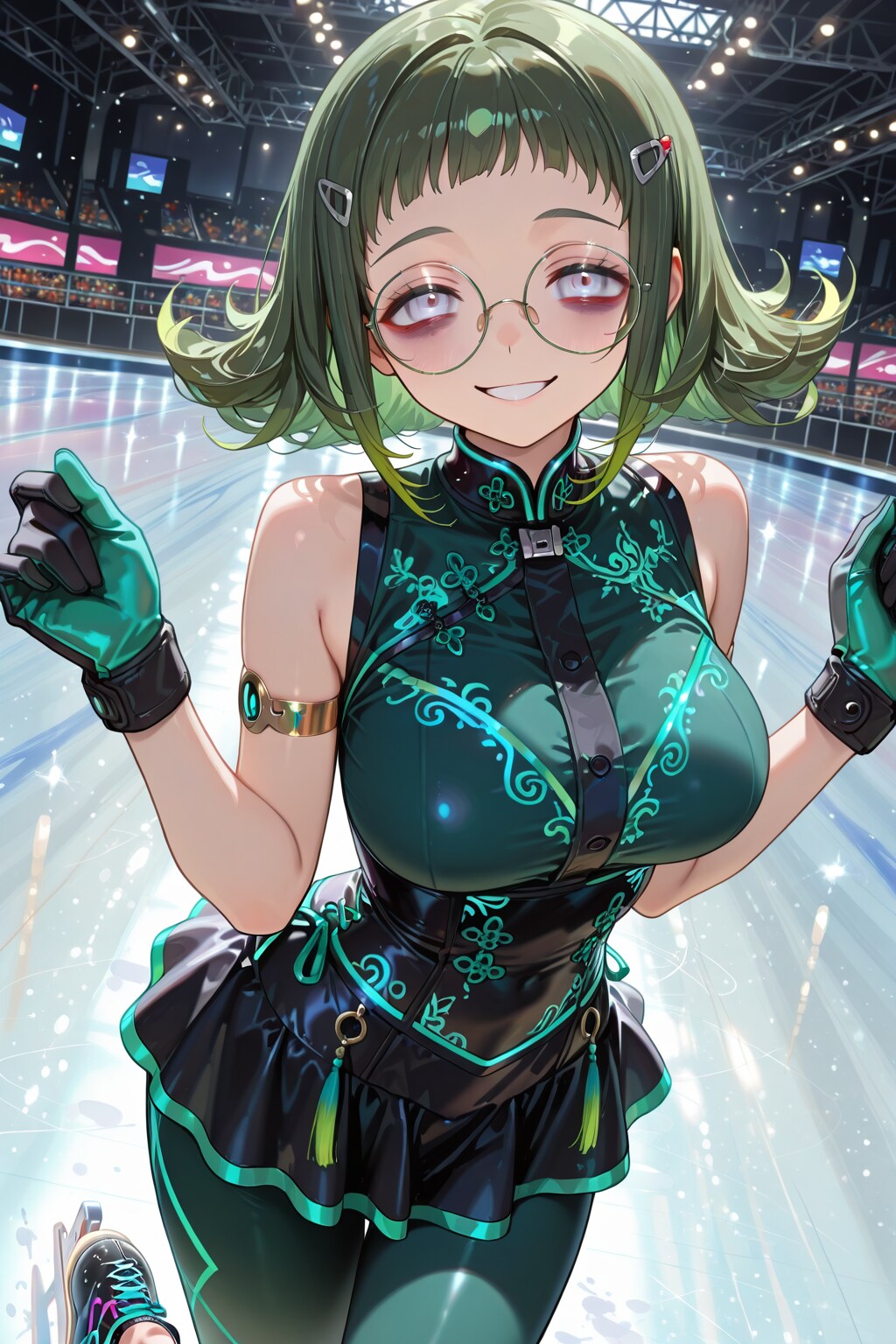 サイバーゴス×スケート衣装