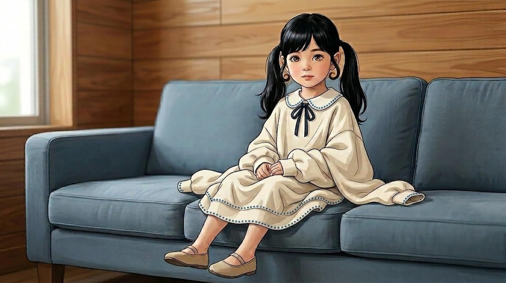 Gemini生成チキンレース-座るロリを添えて-