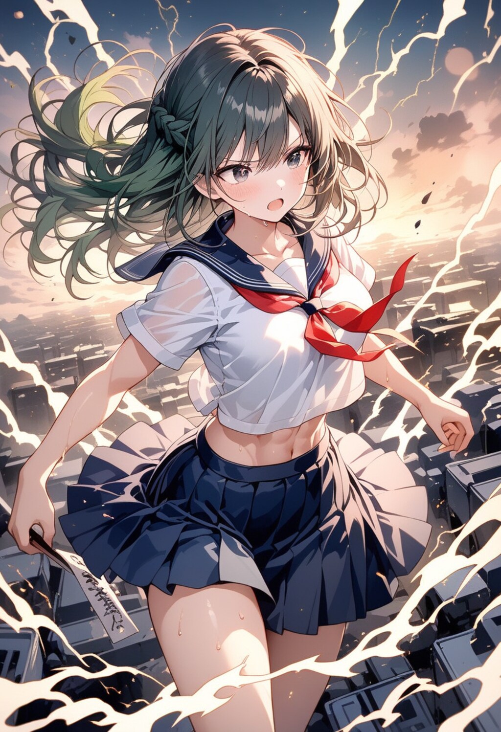 髪が…黒くならん