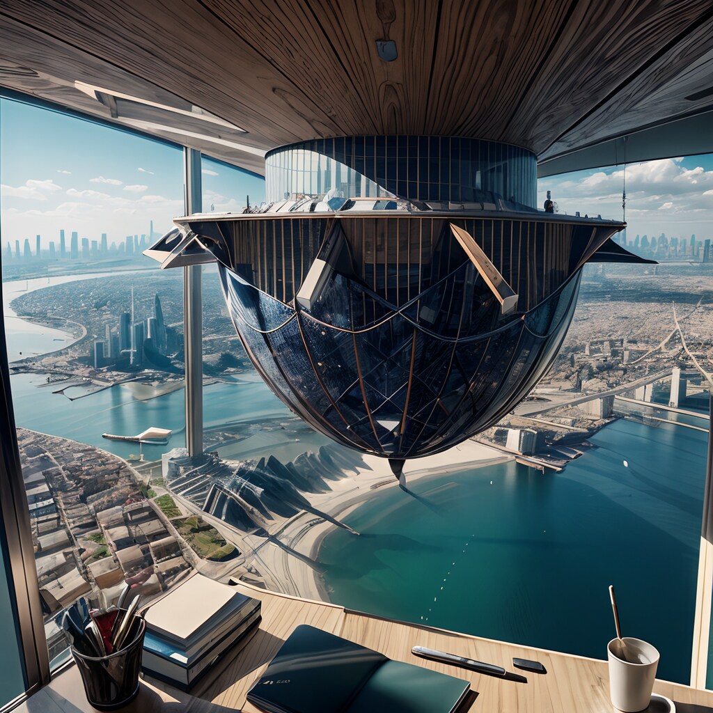 The Floating City's Study Desk