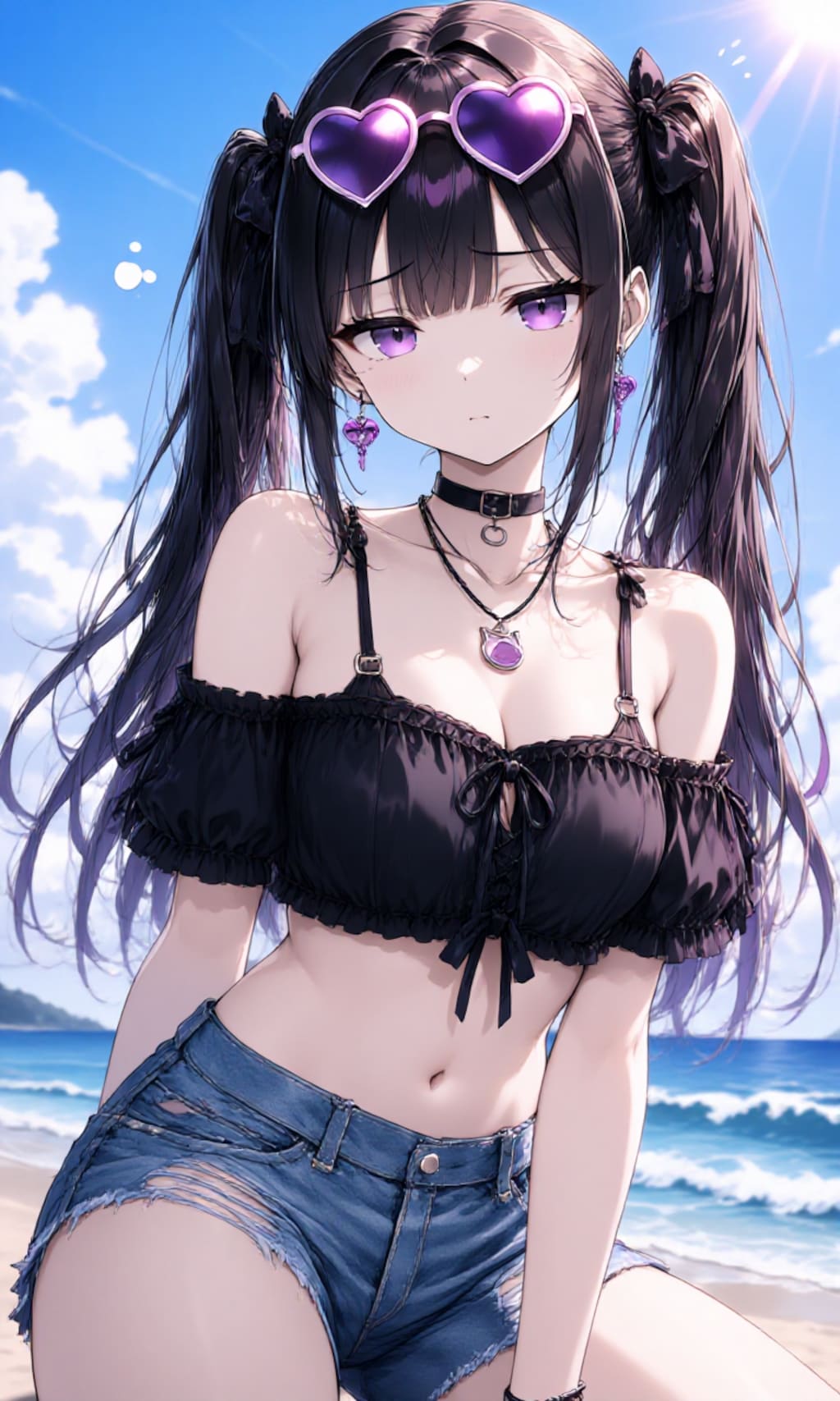 夏のうちの子3人